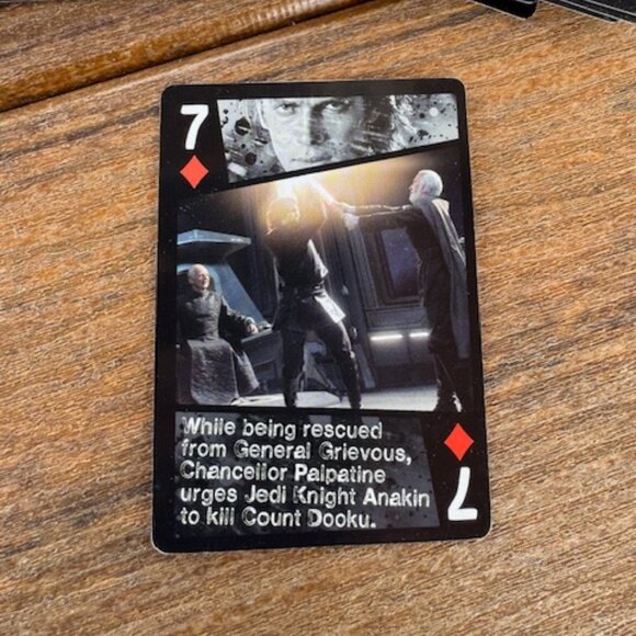 Star Wars Playing Cards The Story of Darth Vader - Picture 8 of 9